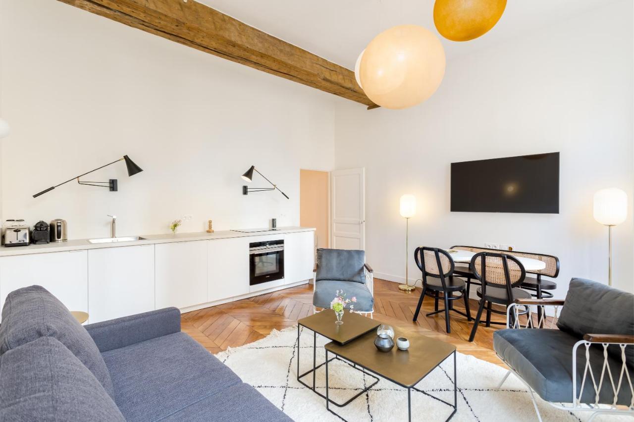 Habitat Parisien - 1Br-1Ba - Bourse Montorgueil Apartment Luaran gambar